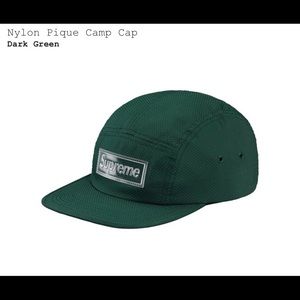 Supreme Nylon Pique Camp Cap